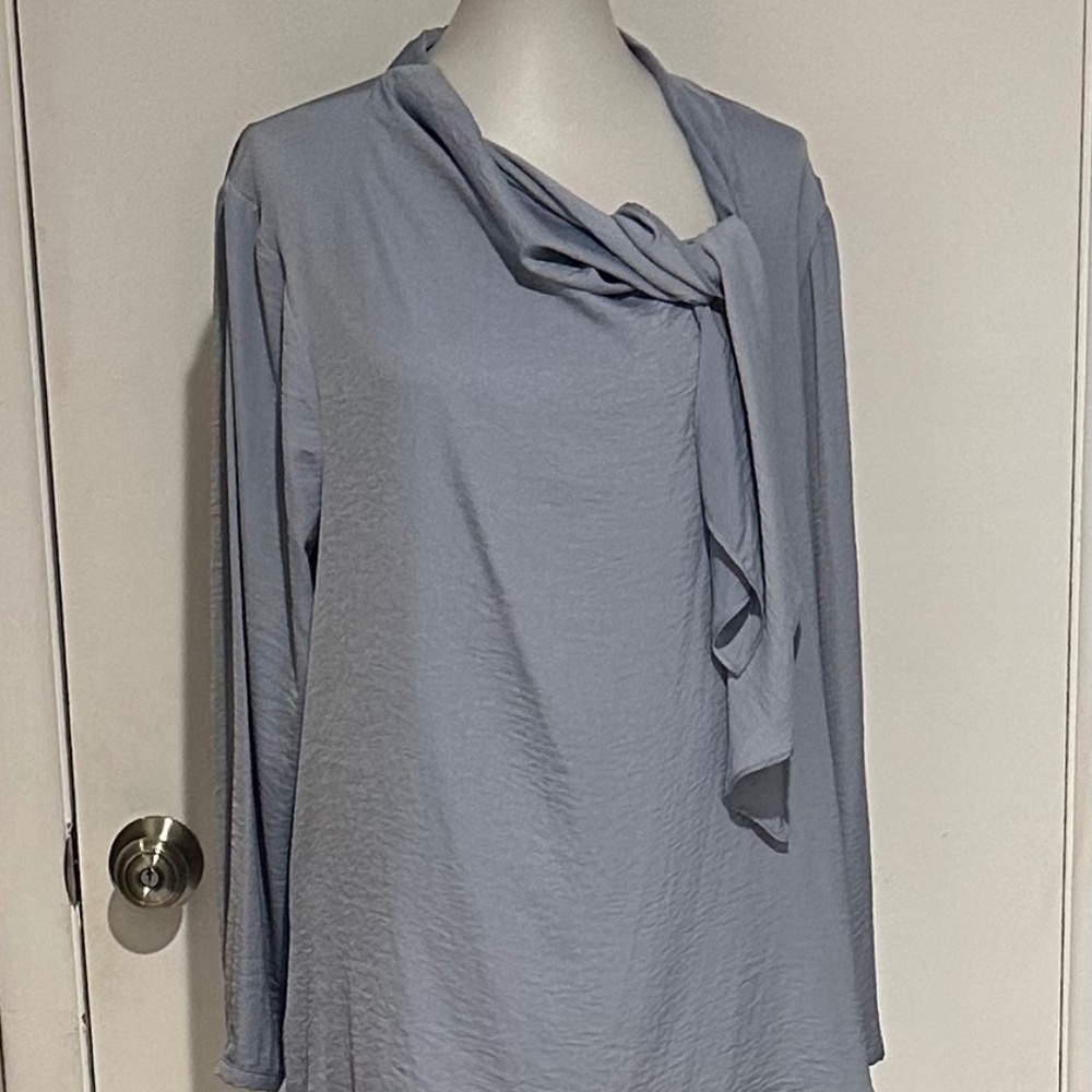 Primark Light Blue Blouse - Size 16 -‎ NEW With Tags.